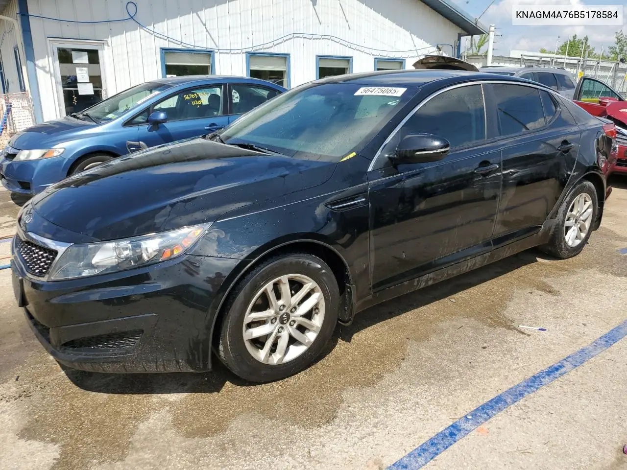 2011 Kia Optima Lx VIN: KNAGM4A76B5178584 Lot: 56475085