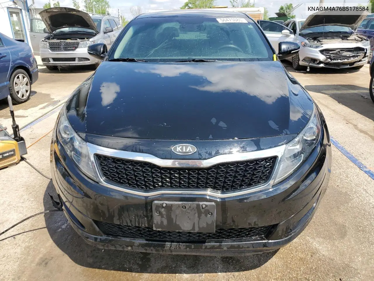 2011 Kia Optima Lx VIN: KNAGM4A76B5178584 Lot: 56475085