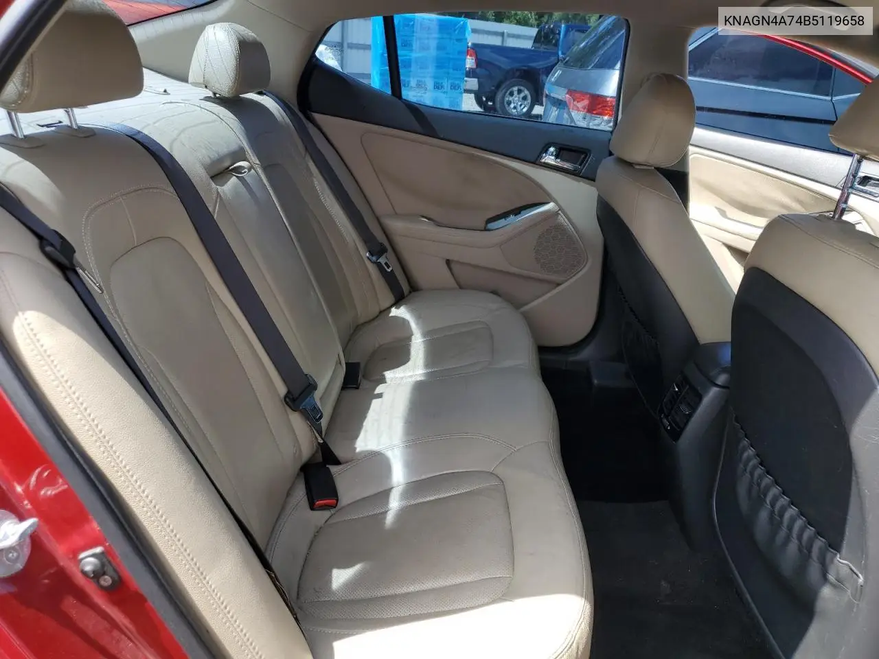 2011 Kia Optima Ex VIN: KNAGN4A74B5119658 Lot: 56849105