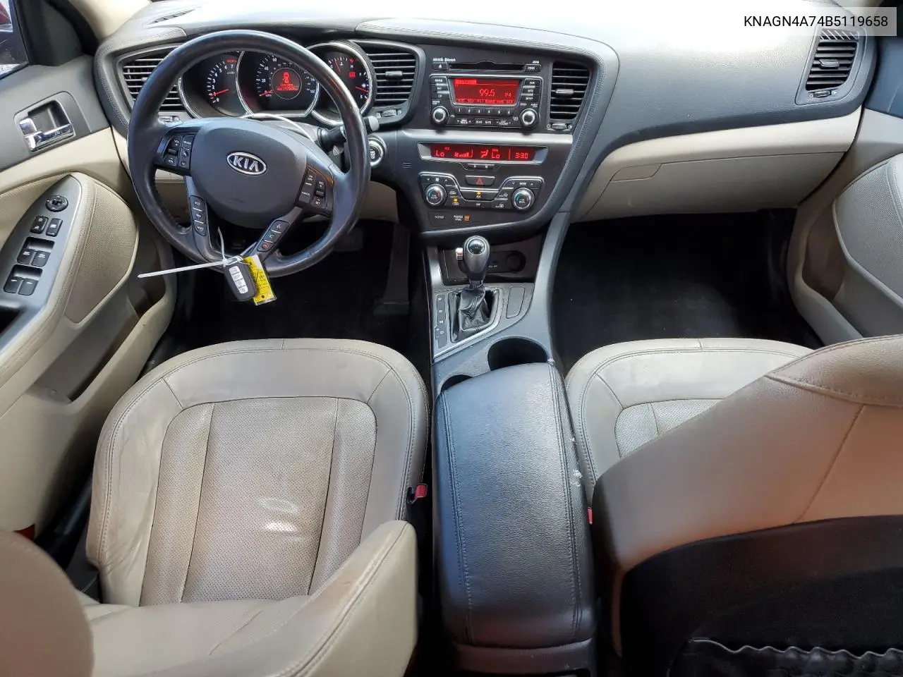 2011 Kia Optima Ex VIN: KNAGN4A74B5119658 Lot: 56849105