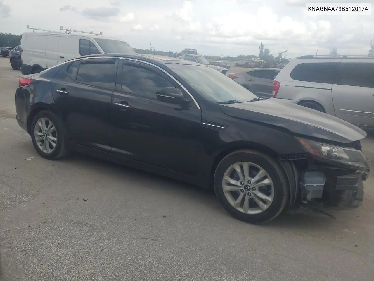 2011 Kia Optima Ex VIN: KNAGN4A79B5120174 Lot: 65341995