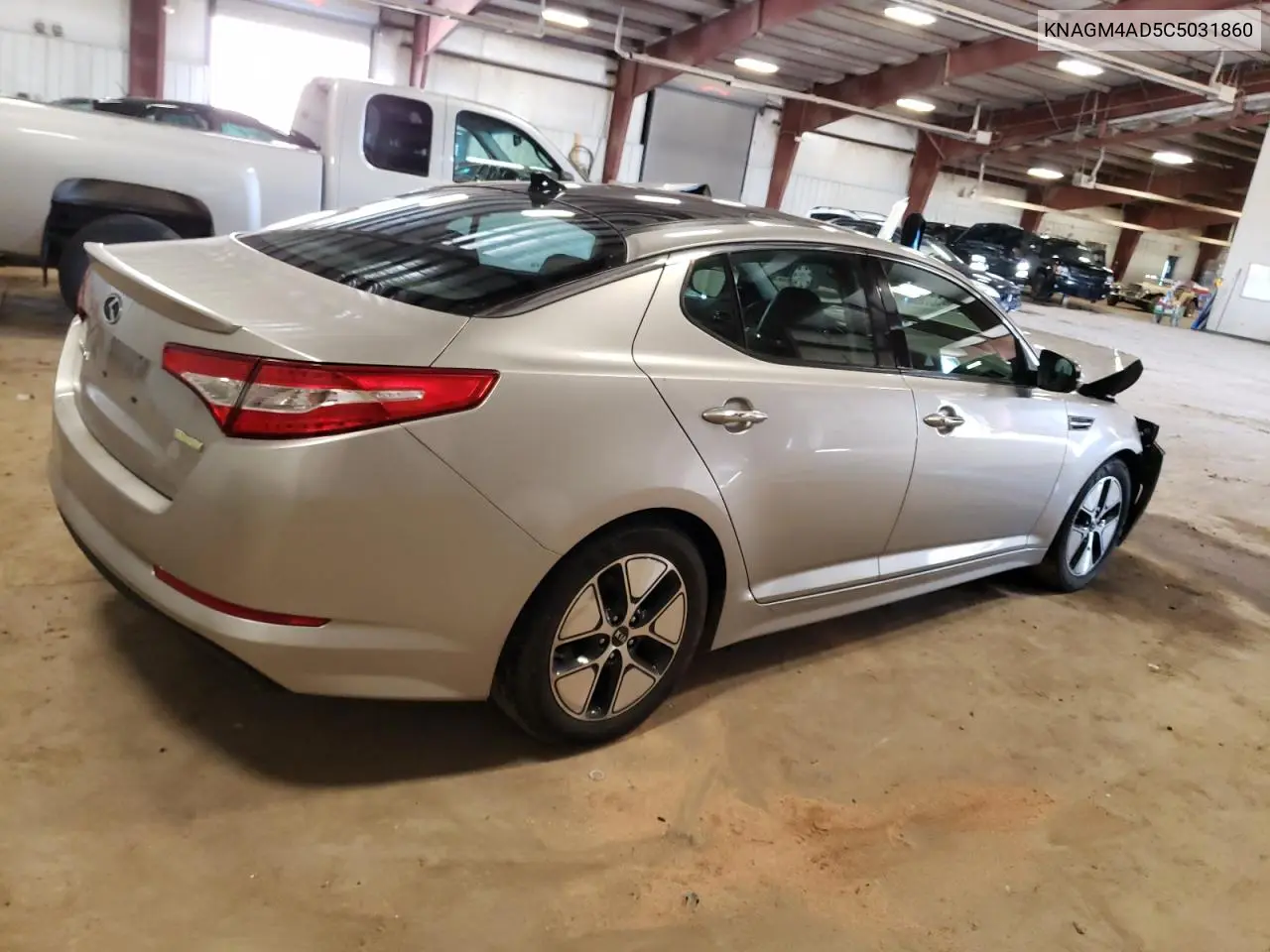 2012 Kia Optima Hybrid VIN: KNAGM4AD5C5031860 Lot: 55918585