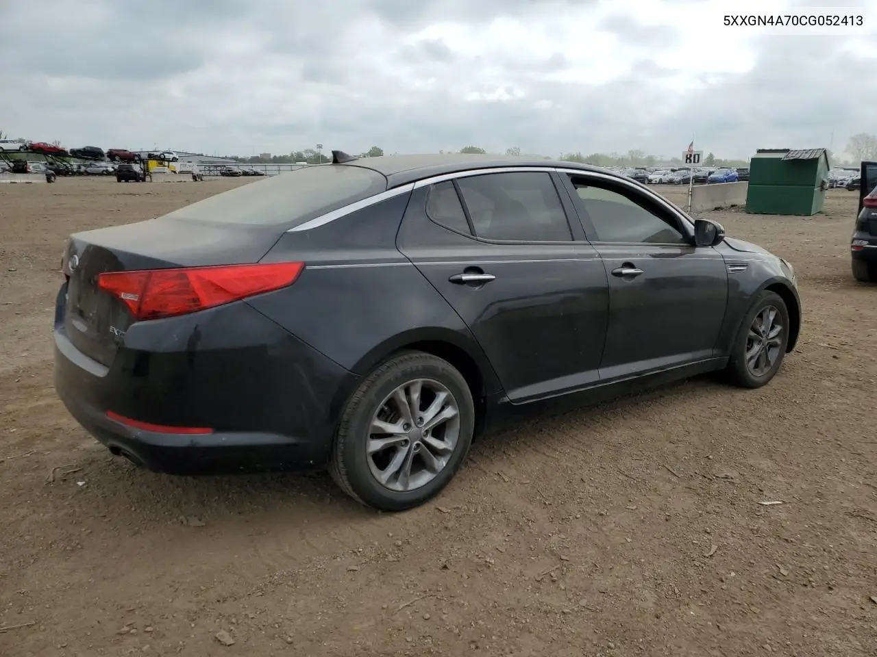 2012 Kia Optima Ex VIN: 5XXGN4A70CG052413 Lot: 56712495