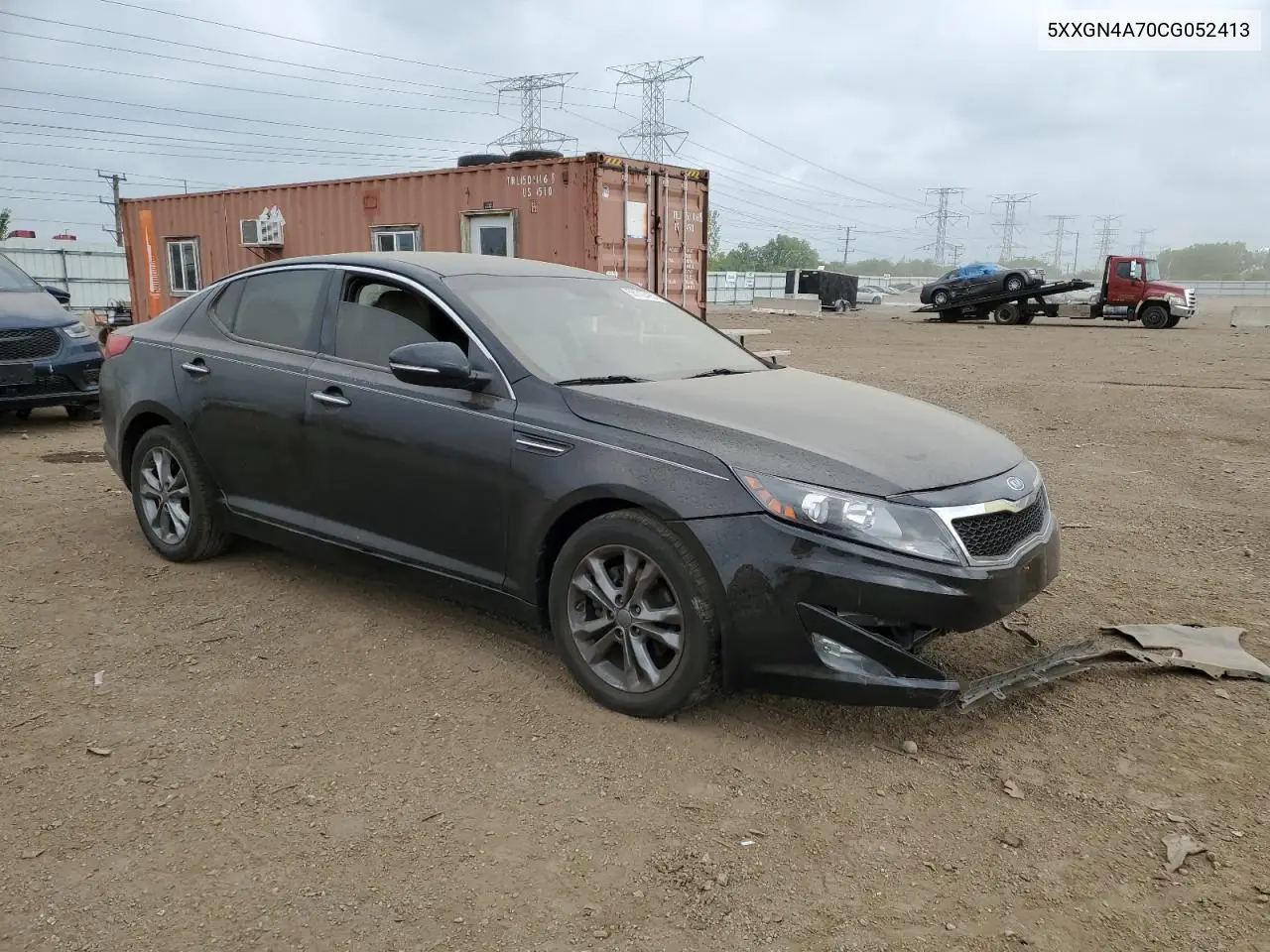 2012 Kia Optima Ex VIN: 5XXGN4A70CG052413 Lot: 56712495