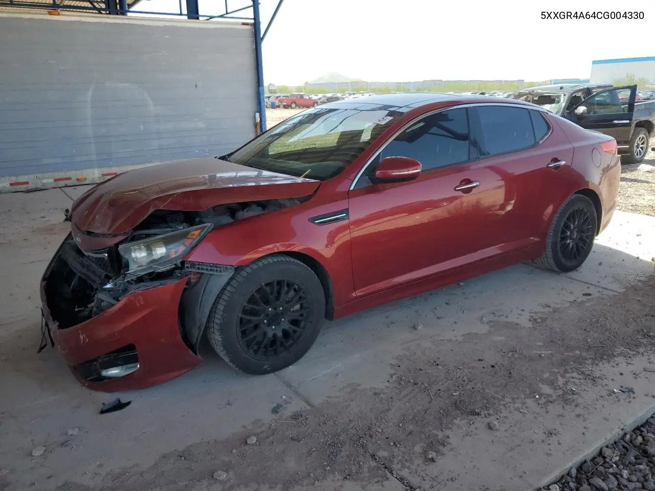2012 Kia Optima Sx VIN: 5XXGR4A64CG004330 Lot: 56770355