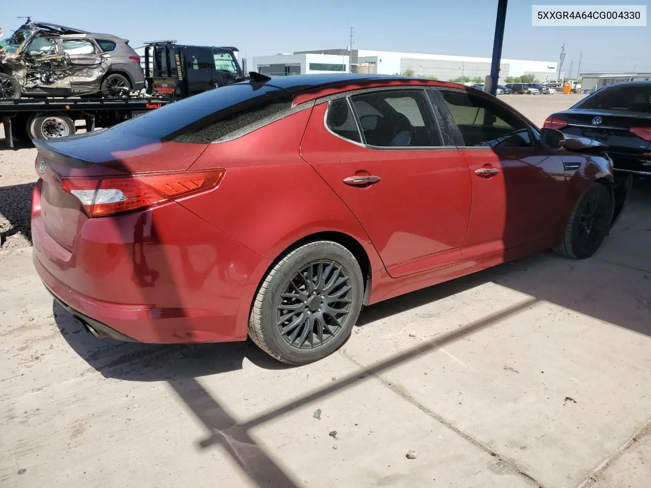 2012 Kia Optima Sx VIN: 5XXGR4A64CG004330 Lot: 56770355