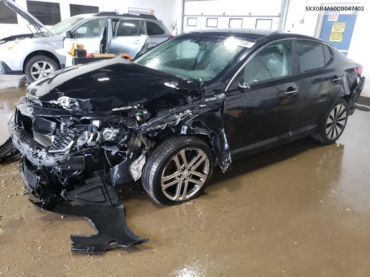 2012 Kia Optima Sx VIN: 5XXGR4A60CG047403 Lot: 56902145