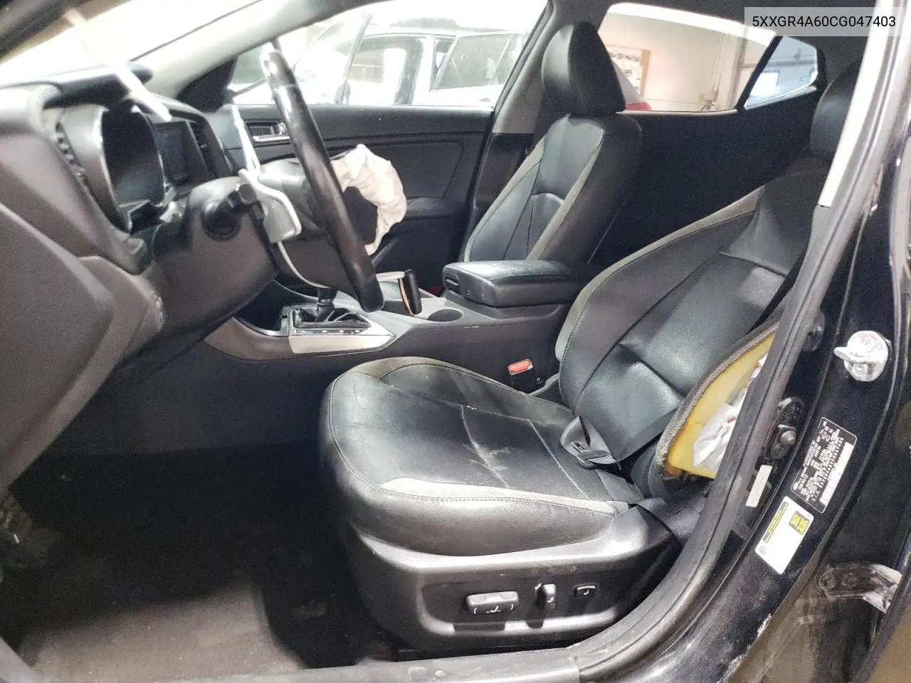 2012 Kia Optima Sx VIN: 5XXGR4A60CG047403 Lot: 56902145