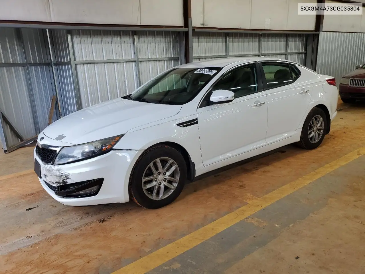 2012 Kia Optima Lx VIN: 5XXGM4A73CG035804 Lot: 56956095