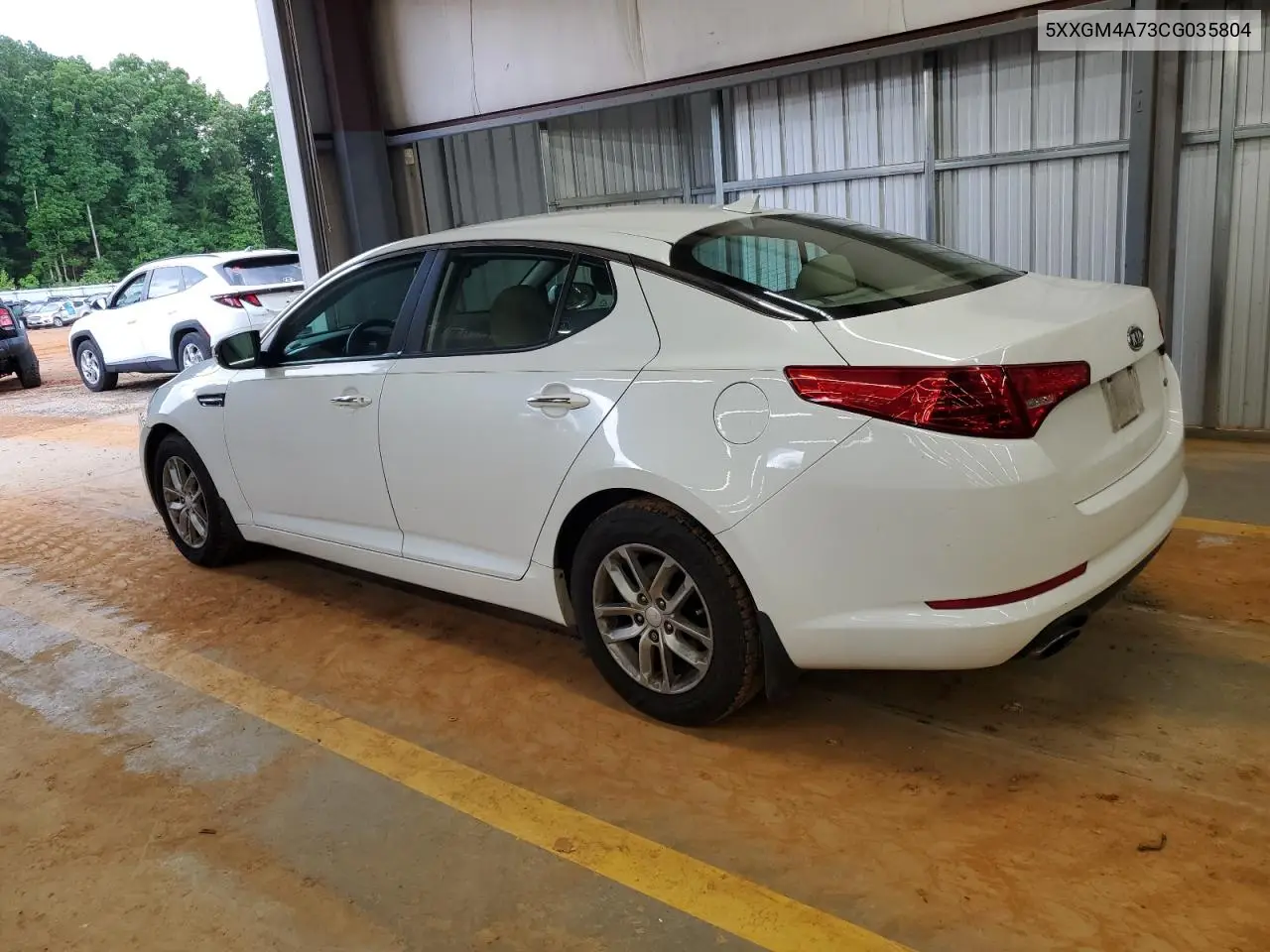 2012 Kia Optima Lx VIN: 5XXGM4A73CG035804 Lot: 56956095