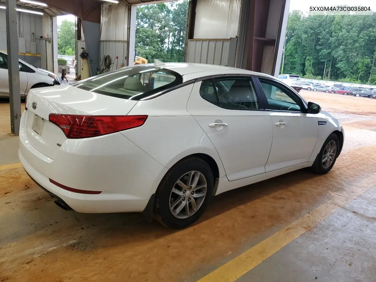 2012 Kia Optima Lx VIN: 5XXGM4A73CG035804 Lot: 56956095