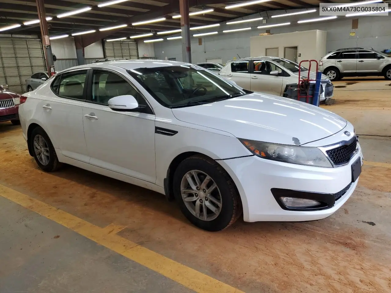 2012 Kia Optima Lx VIN: 5XXGM4A73CG035804 Lot: 56956095