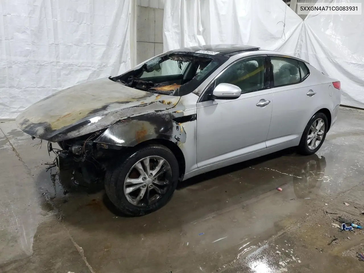 2012 Kia Optima Ex VIN: 5XXGN4A71CG083931 Lot: 58263505