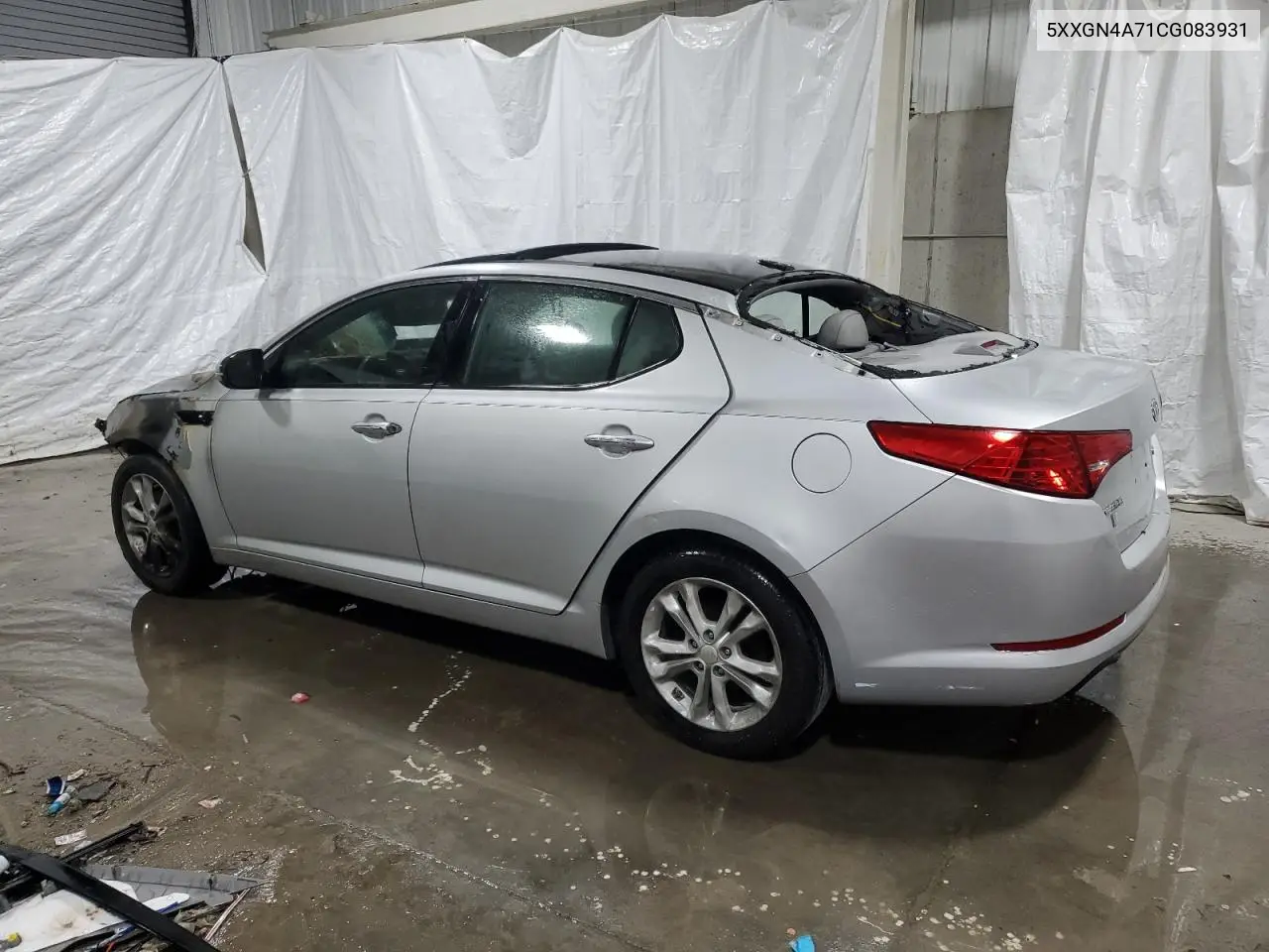 2012 Kia Optima Ex VIN: 5XXGN4A71CG083931 Lot: 58263505