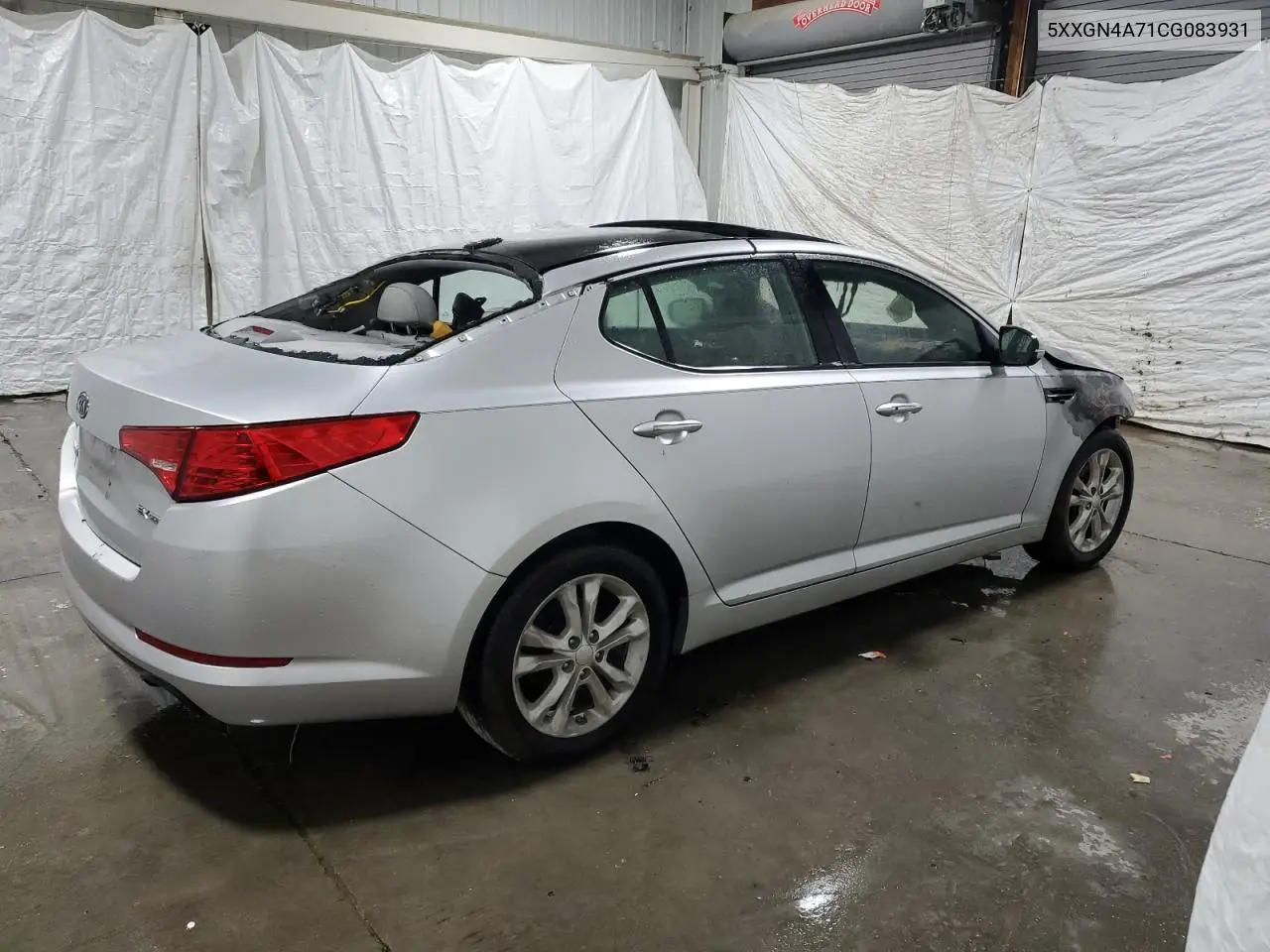 2012 Kia Optima Ex VIN: 5XXGN4A71CG083931 Lot: 58263505