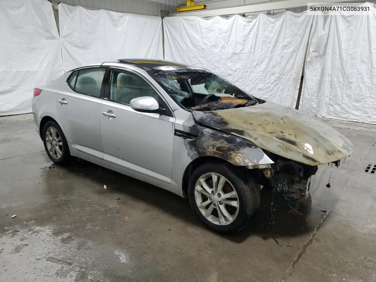 2012 Kia Optima Ex VIN: 5XXGN4A71CG083931 Lot: 58263505
