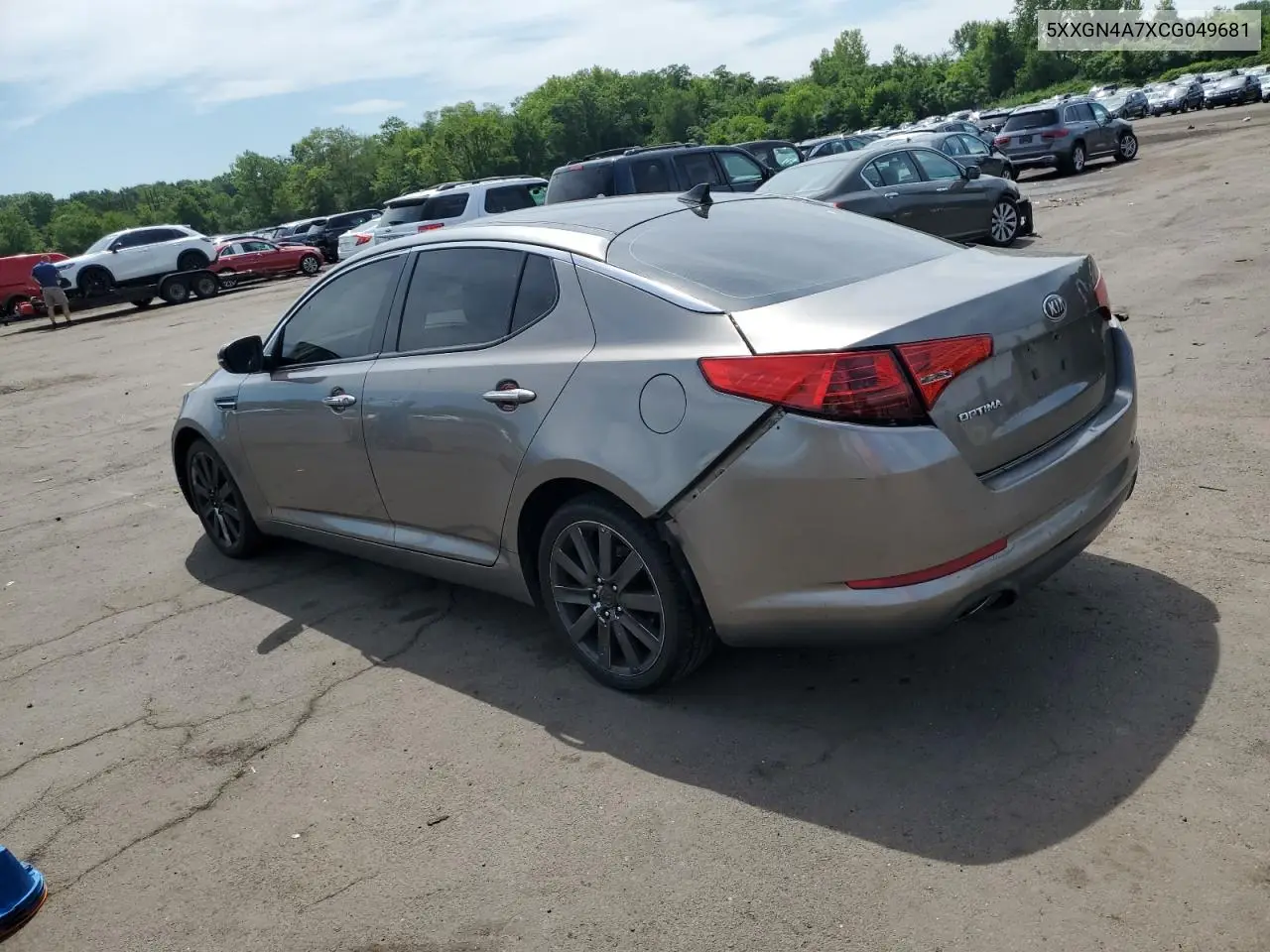 2012 Kia Optima Ex VIN: 5XXGN4A7XCG049681 Lot: 60518185