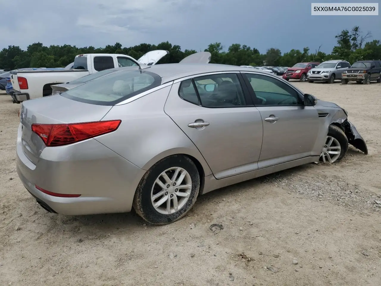 2012 Kia Optima Lx VIN: 5XXGM4A76CG025039 Lot: 62543355