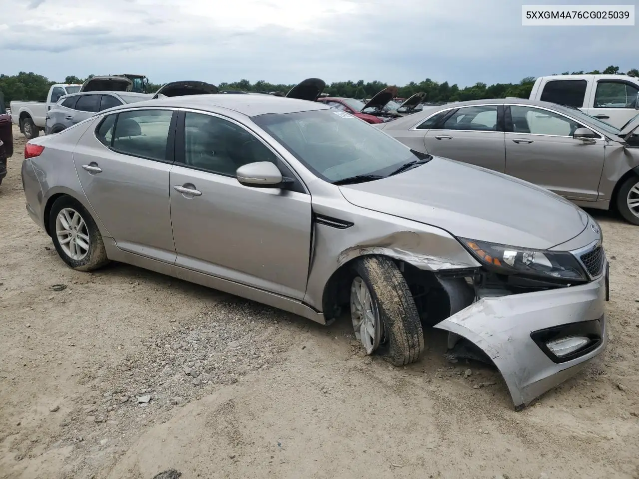 2012 Kia Optima Lx VIN: 5XXGM4A76CG025039 Lot: 62543355