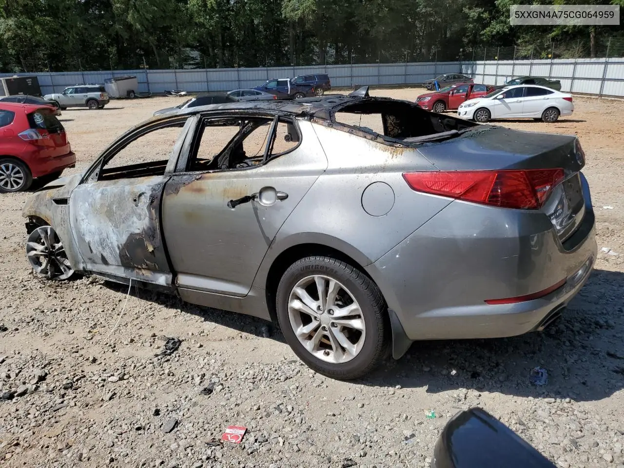 2012 Kia Optima Ex VIN: 5XXGN4A75CG064959 Lot: 65290515