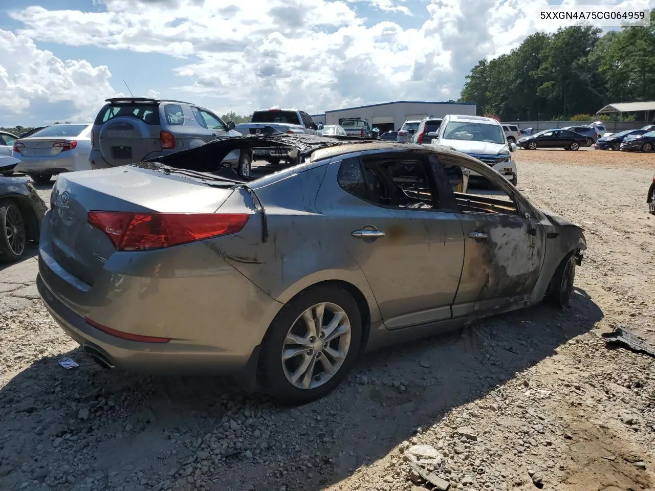 2012 Kia Optima Ex VIN: 5XXGN4A75CG064959 Lot: 65290515