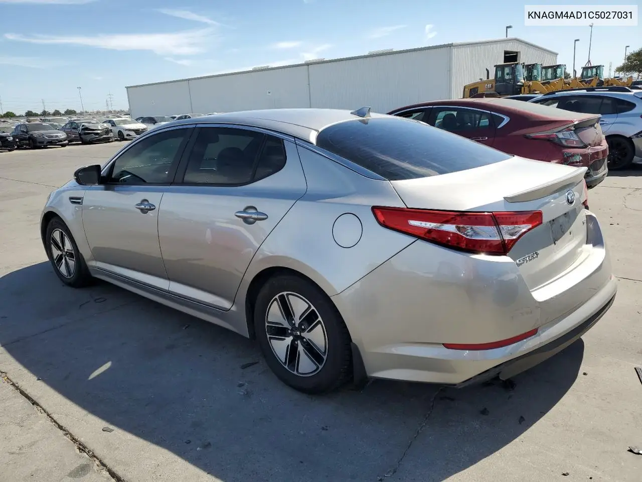 2012 Kia Optima Hybrid VIN: KNAGM4AD1C5027031 Lot: 65996775