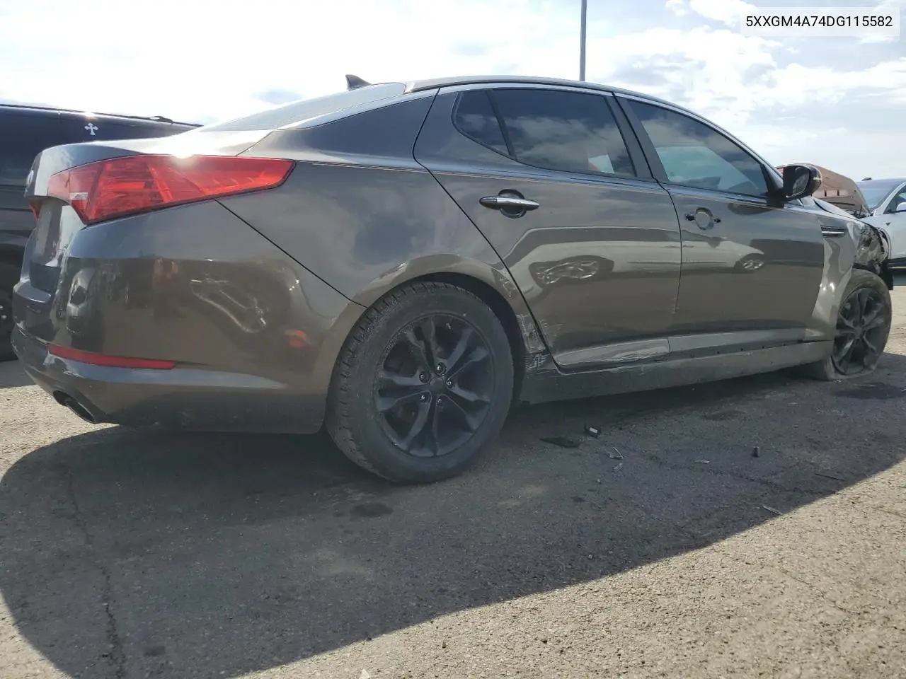 2013 Kia Optima Lx VIN: 5XXGM4A74DG115582 Lot: 51094205