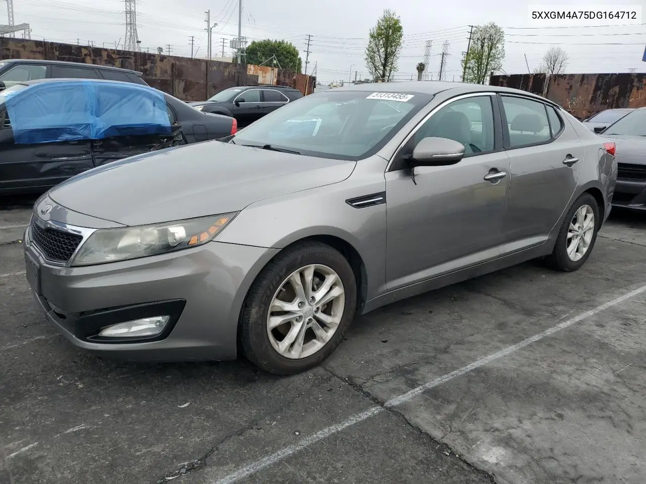 2013 Kia Optima Lx VIN: 5XXGM4A75DG164712 Lot: 51313455