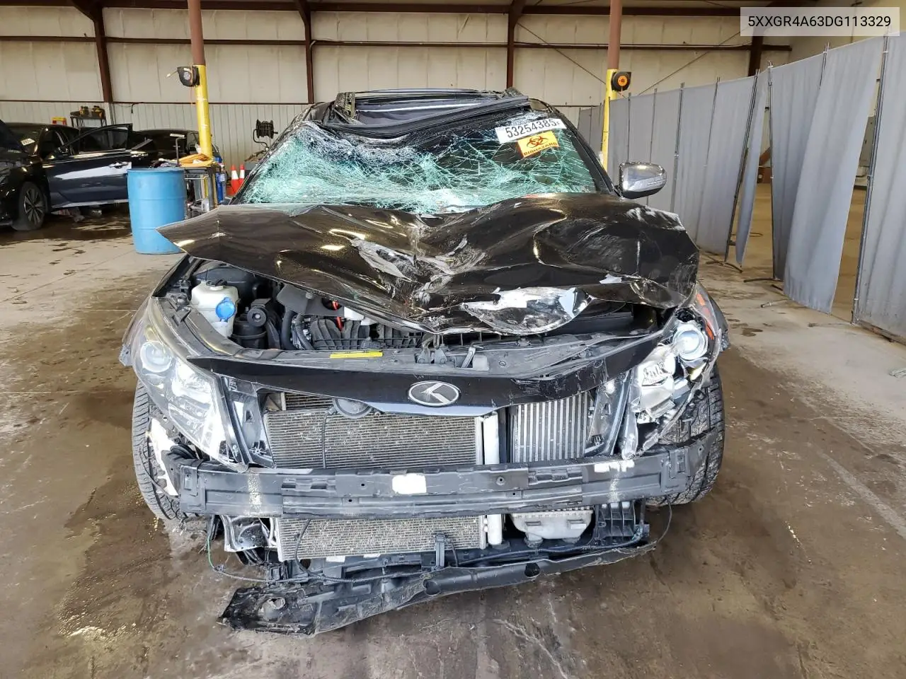2013 Kia Optima Sx VIN: 5XXGR4A63DG113329 Lot: 53254385