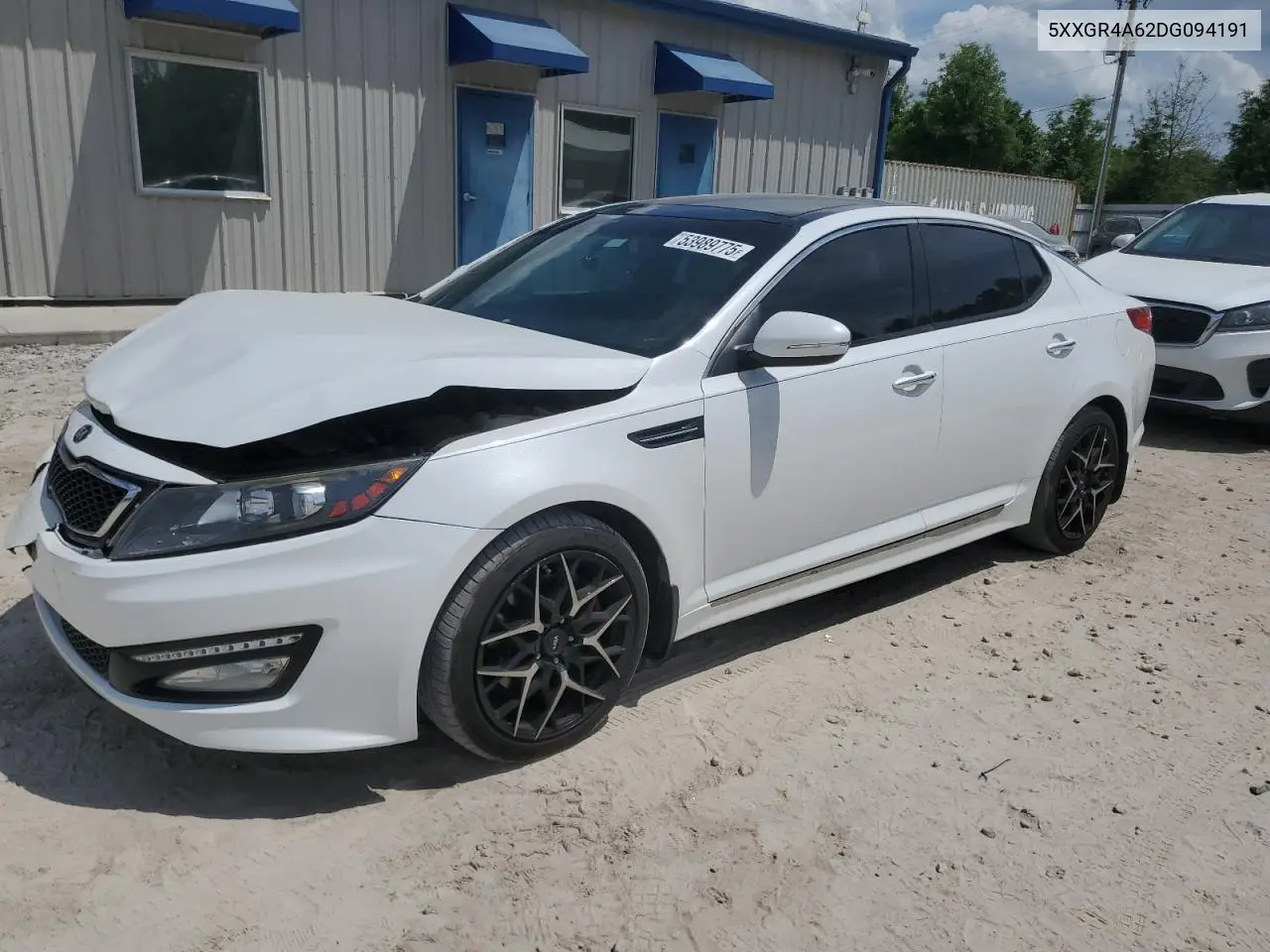 2013 Kia Optima Sx VIN: 5XXGR4A62DG094191 Lot: 53989775