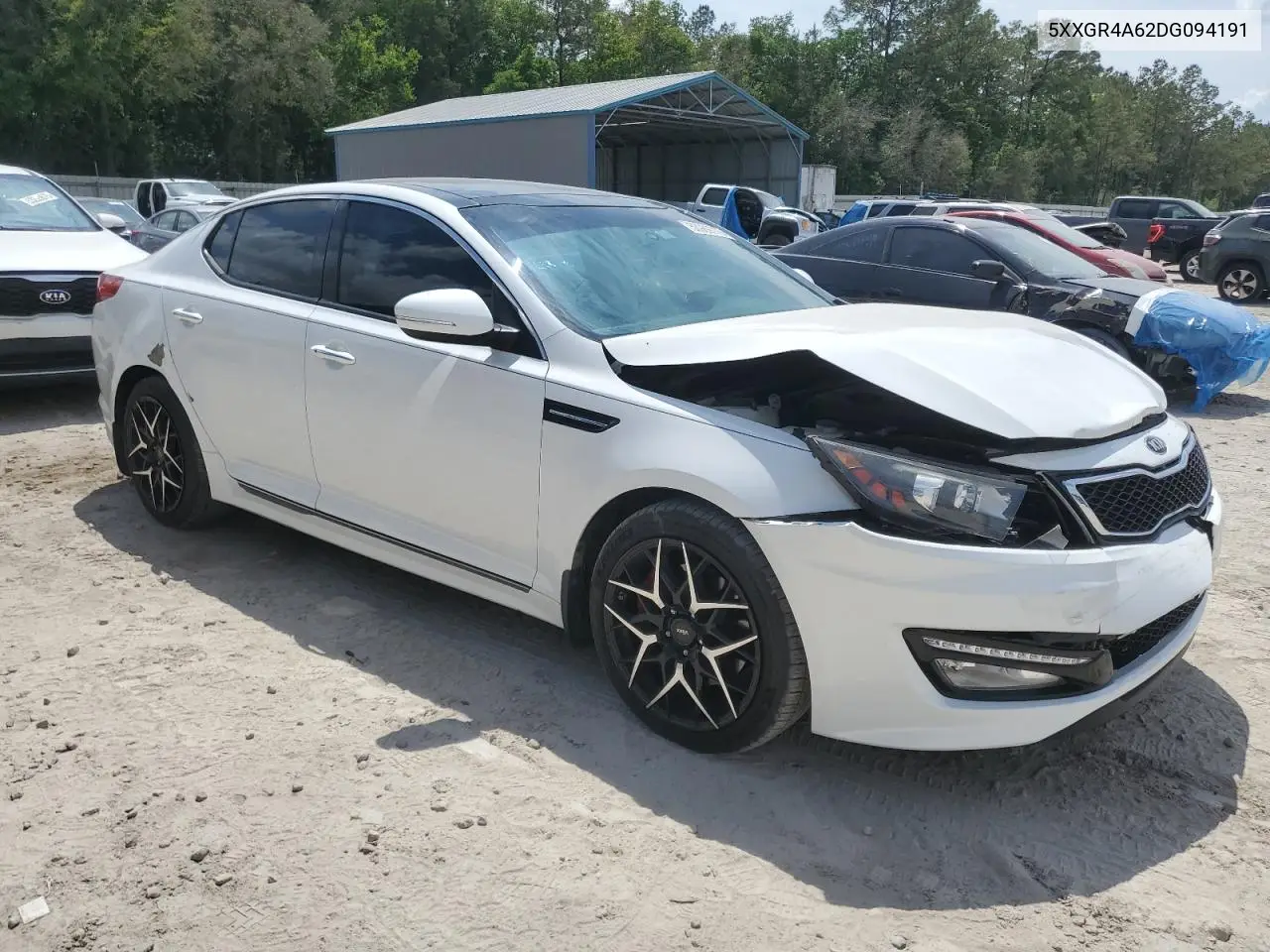 2013 Kia Optima Sx VIN: 5XXGR4A62DG094191 Lot: 53989775