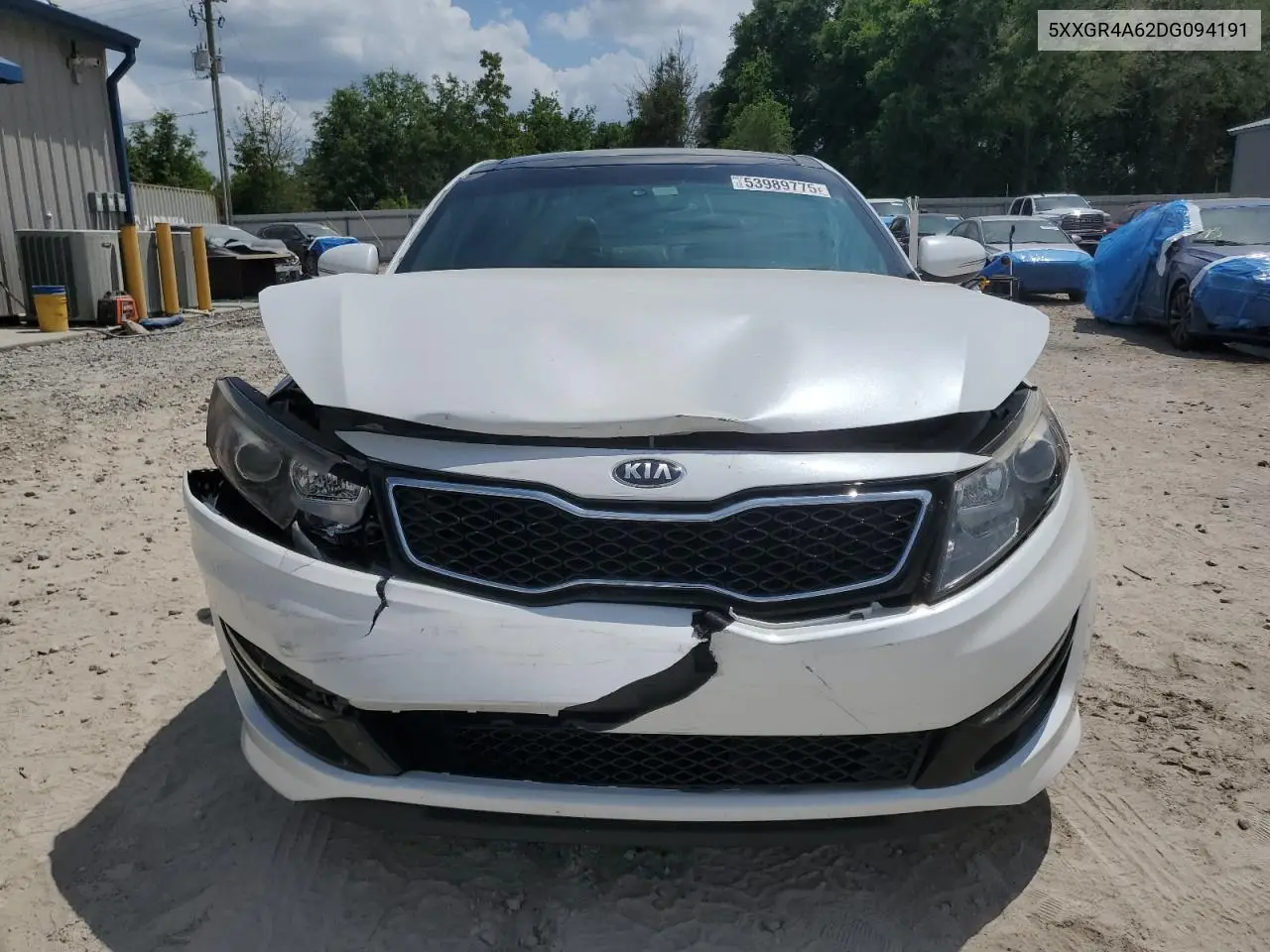 2013 Kia Optima Sx VIN: 5XXGR4A62DG094191 Lot: 53989775
