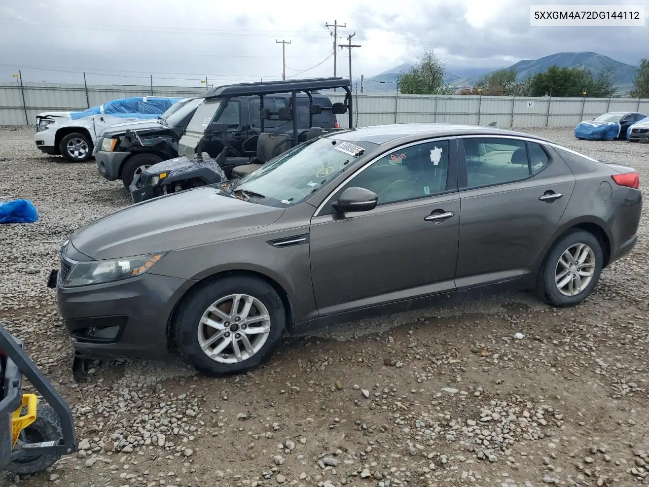 2013 Kia Optima Lx VIN: 5XXGM4A72DG144112 Lot: 55880965