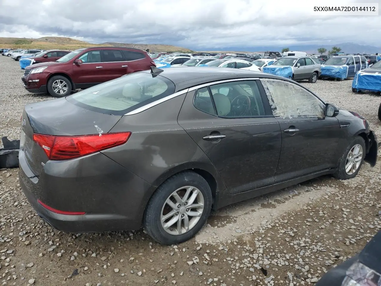 2013 Kia Optima Lx VIN: 5XXGM4A72DG144112 Lot: 55880965