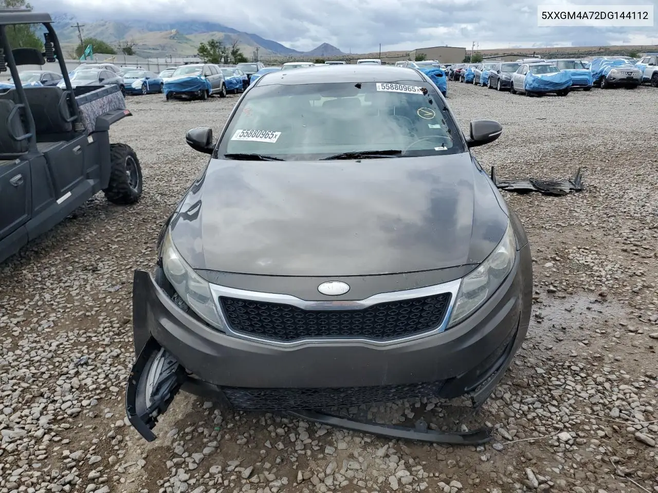 2013 Kia Optima Lx VIN: 5XXGM4A72DG144112 Lot: 55880965