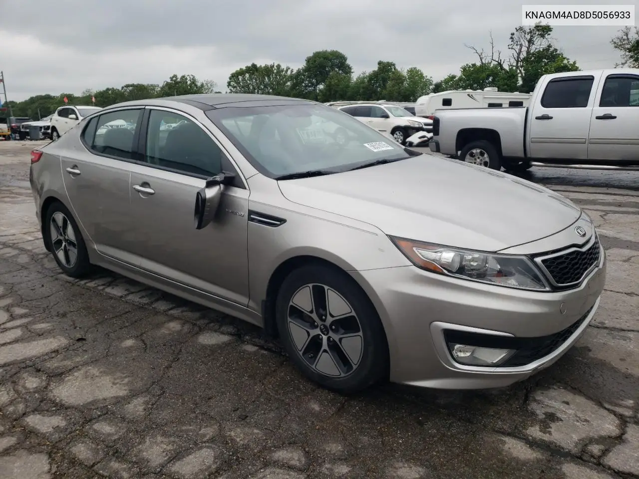 2013 Kia Optima Hybrid VIN: KNAGM4AD8D5056933 Lot: 56516105