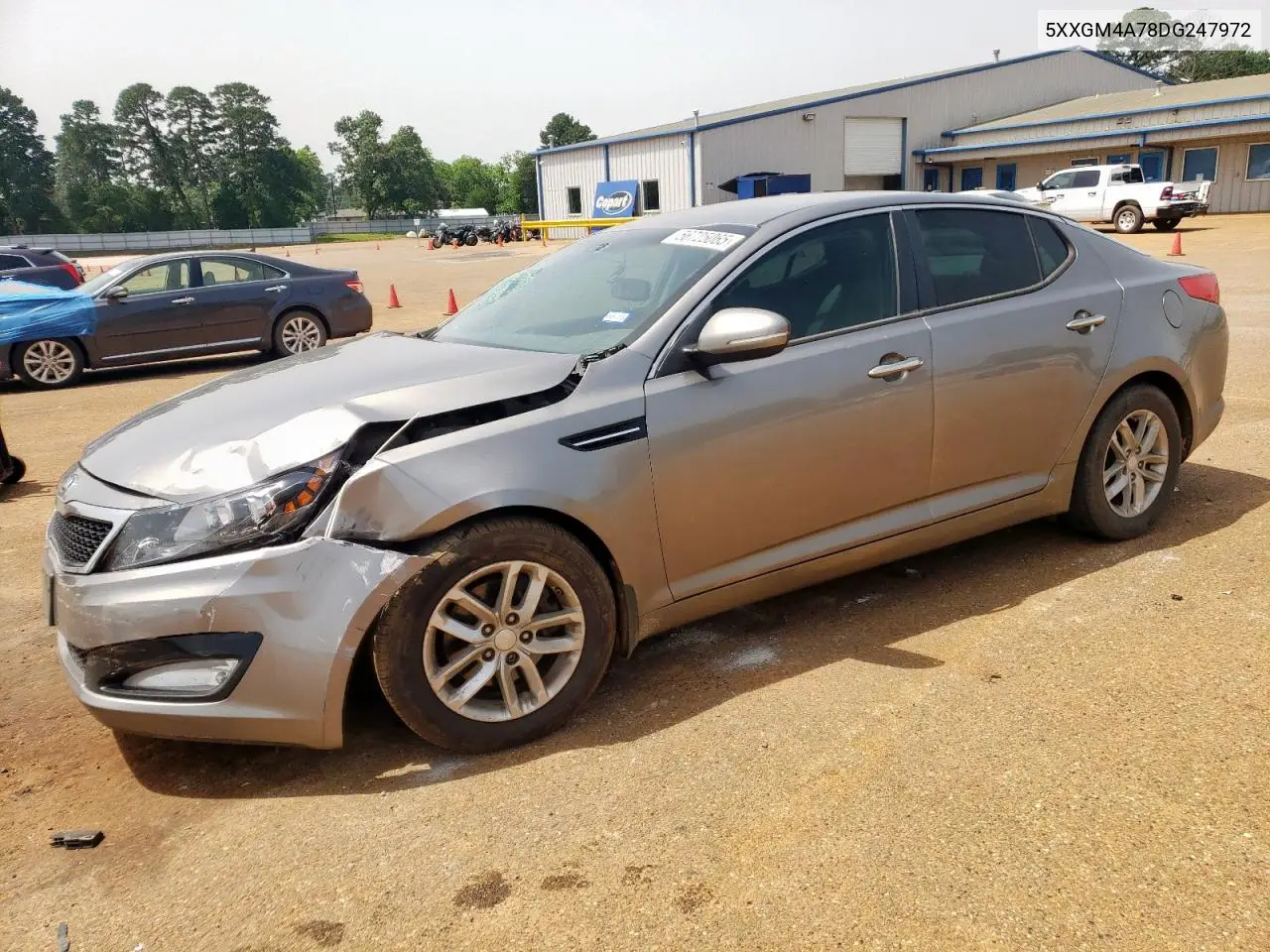 2013 Kia Optima Lx VIN: 5XXGM4A78DG247972 Lot: 56725065