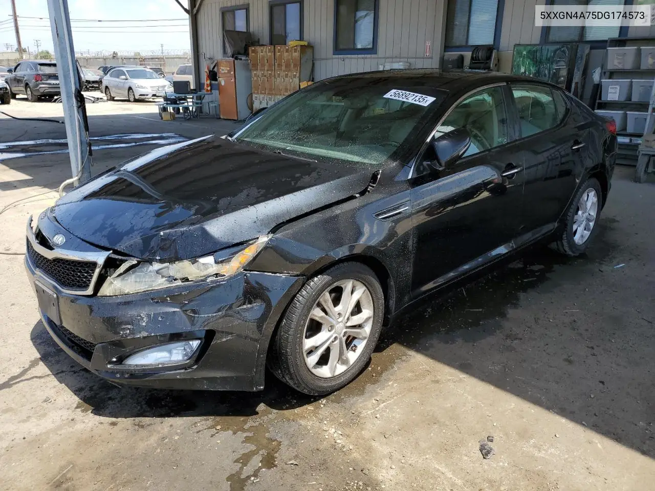 2013 Kia Optima Ex VIN: 5XXGN4A75DG174573 Lot: 56892135