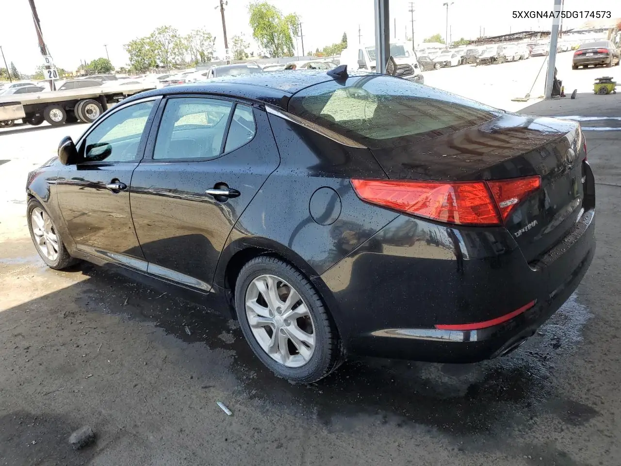 2013 Kia Optima Ex VIN: 5XXGN4A75DG174573 Lot: 56892135