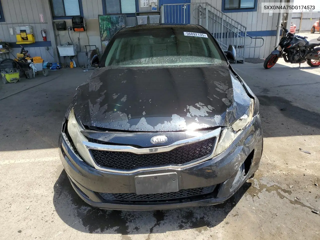 2013 Kia Optima Ex VIN: 5XXGN4A75DG174573 Lot: 56892135