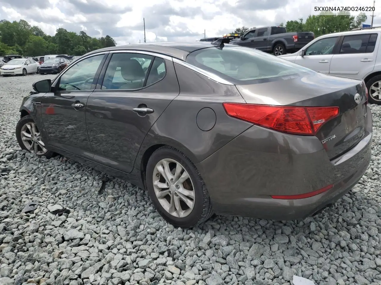 2013 Kia Optima Ex VIN: 5XXGN4A74DG246220 Lot: 57115715
