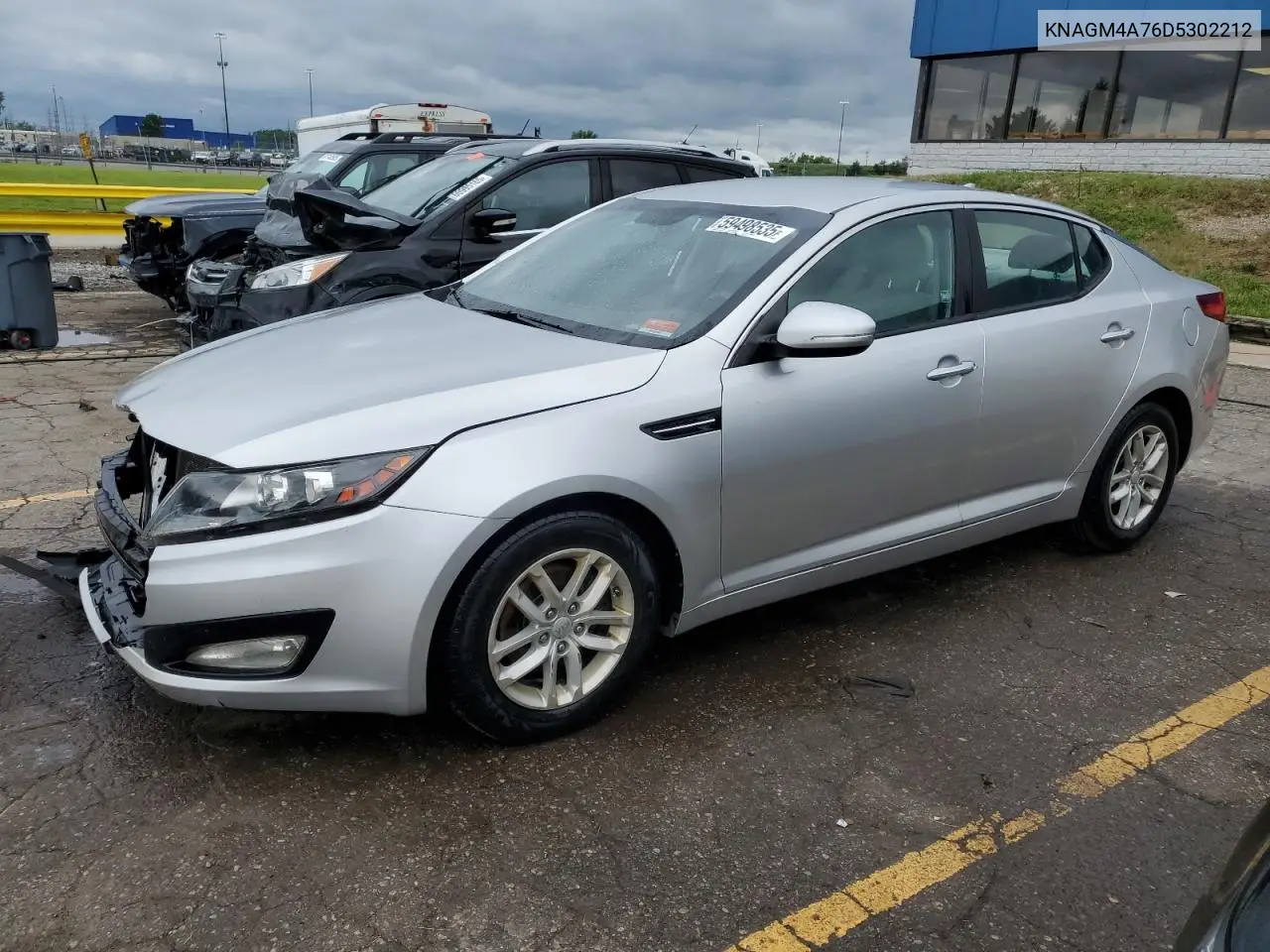 2013 Kia Optima Lx VIN: KNAGM4A76D5302212 Lot: 59498535