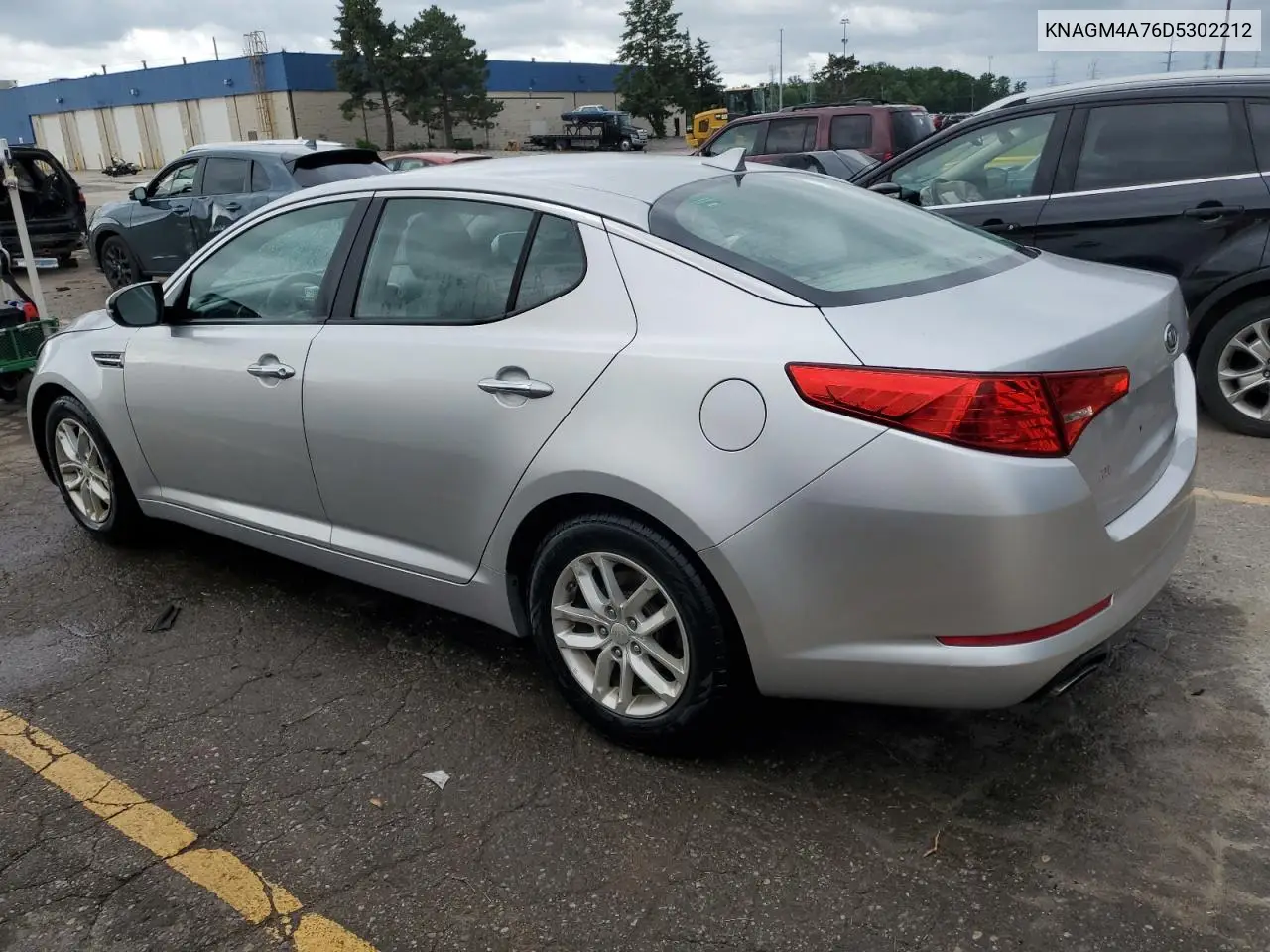 2013 Kia Optima Lx VIN: KNAGM4A76D5302212 Lot: 59498535