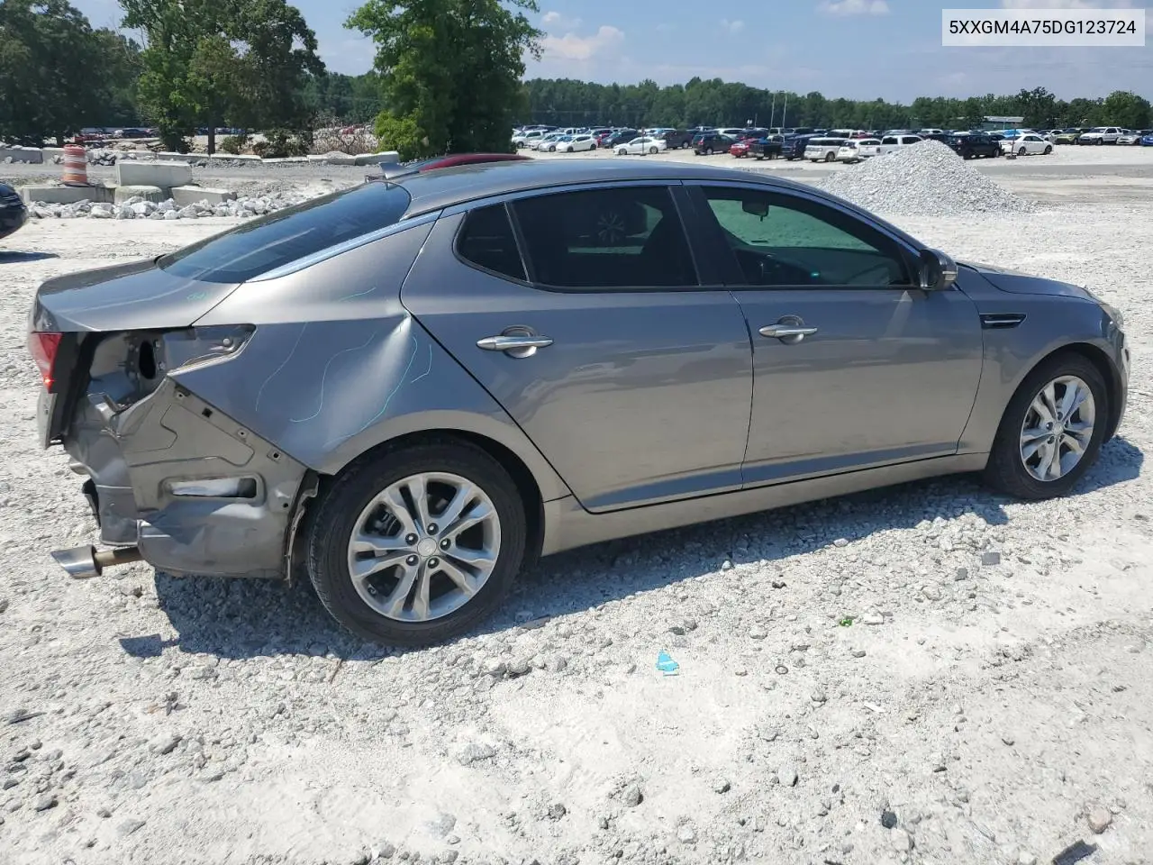 2013 Kia Optima Lx VIN: 5XXGM4A75DG123724 Lot: 62527315