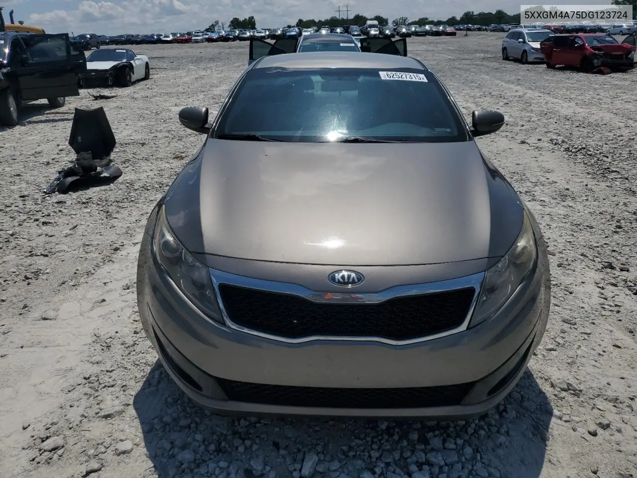 2013 Kia Optima Lx VIN: 5XXGM4A75DG123724 Lot: 62527315