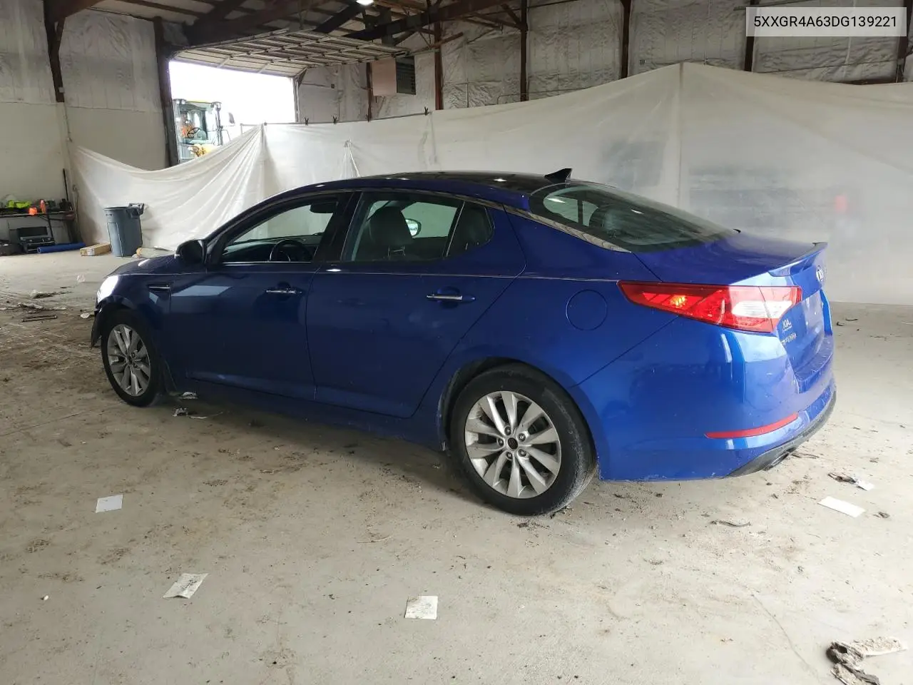 2013 Kia Optima Sx VIN: 5XXGR4A63DG139221 Lot: 62746345