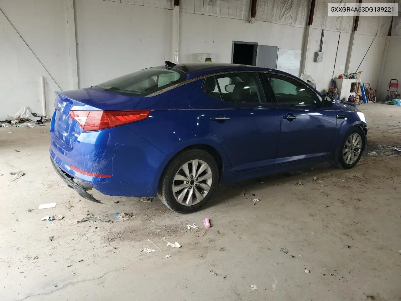 2013 Kia Optima Sx VIN: 5XXGR4A63DG139221 Lot: 62746345