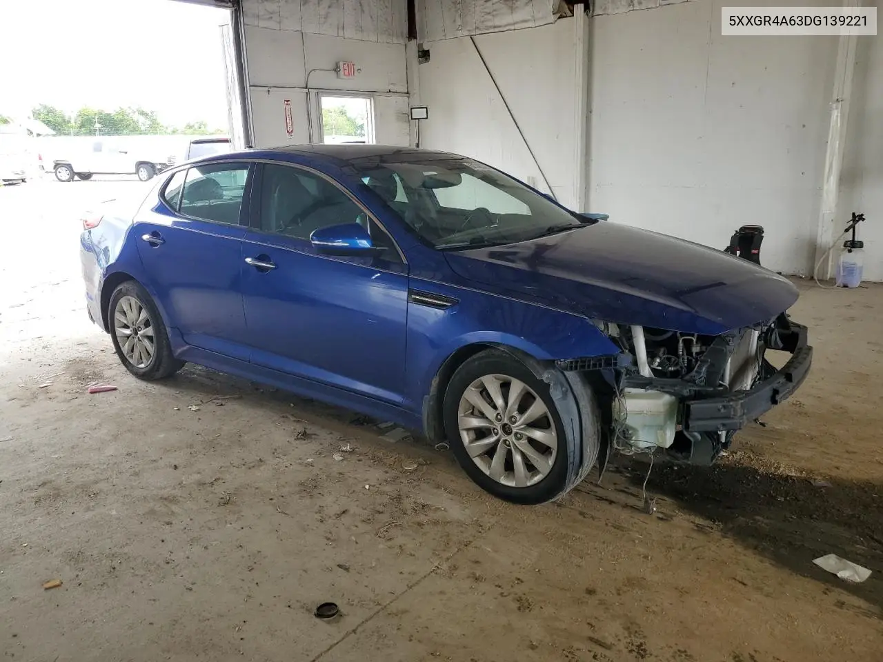 2013 Kia Optima Sx VIN: 5XXGR4A63DG139221 Lot: 62746345