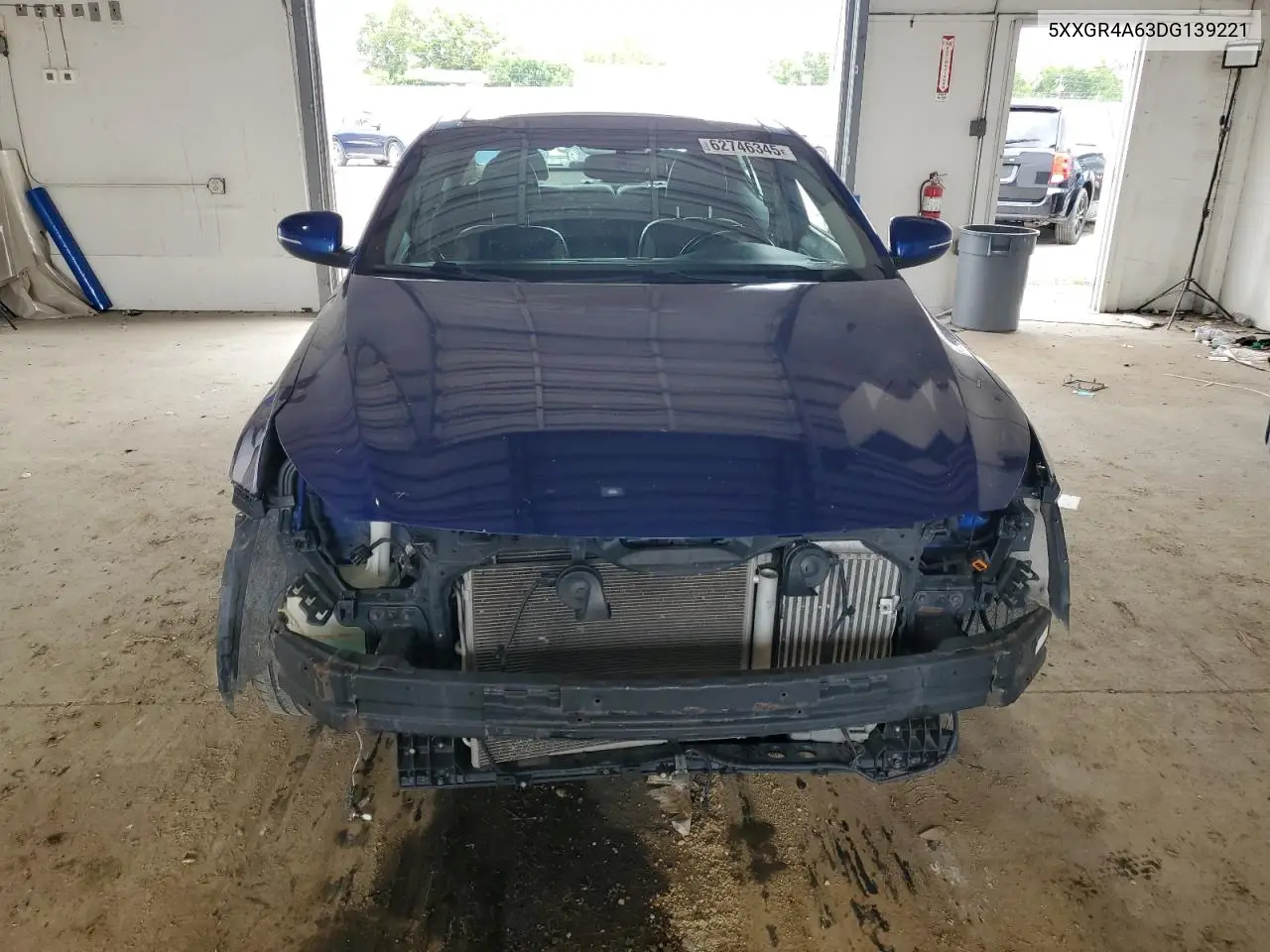 2013 Kia Optima Sx VIN: 5XXGR4A63DG139221 Lot: 62746345