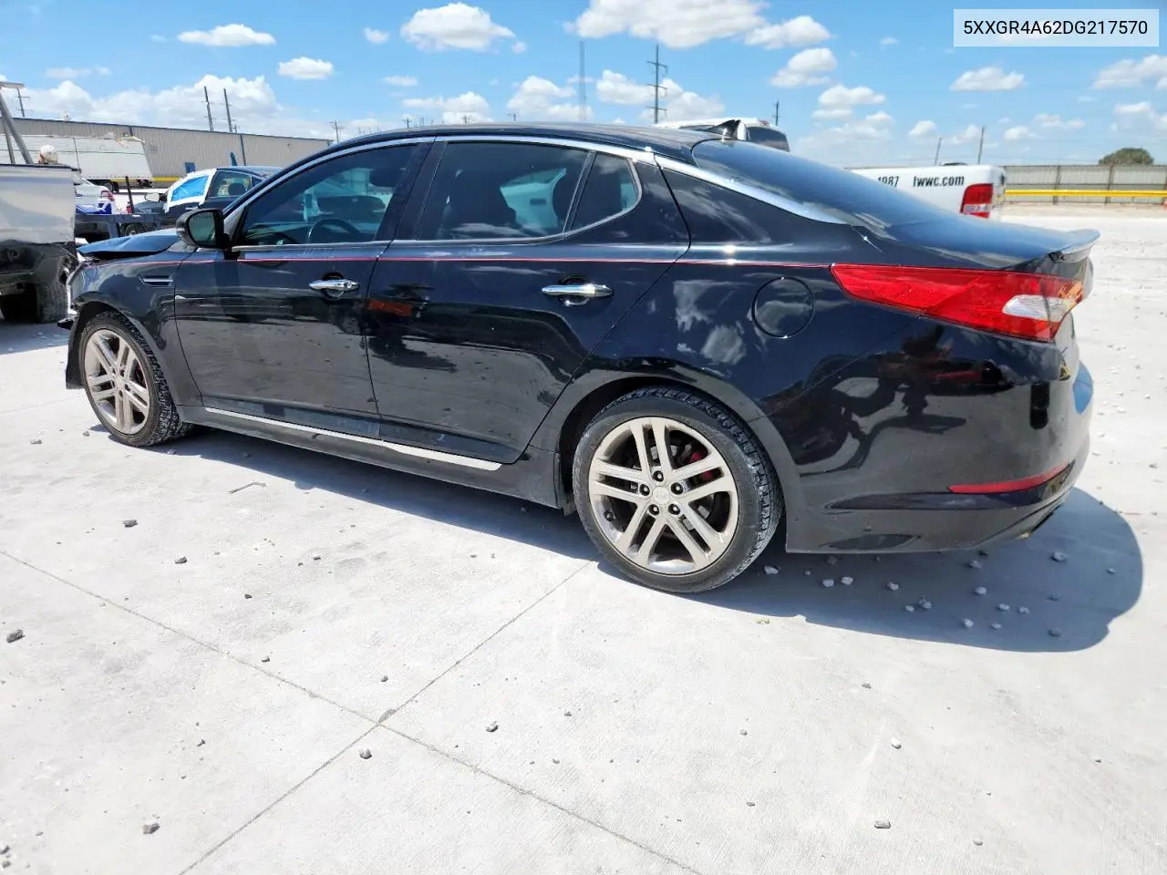 2013 Kia Optima Sx VIN: 5XXGR4A62DG217570 Lot: 62965175